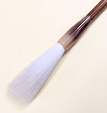 表意文字筆  細光鋒 純毛糸筆  9.5mm×66粍  【表意文字細工物用 条幅 大筆 太筆 表意文字物の具 表意文字備品 毛糸筆】