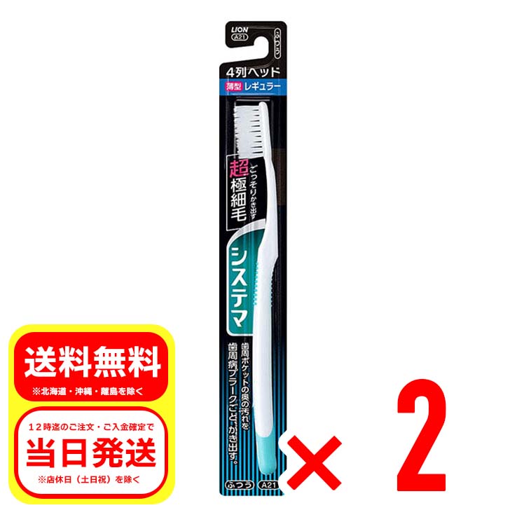 楽天市場】ライオン LION システマハブラシ 4列 ヘッド レギュラー