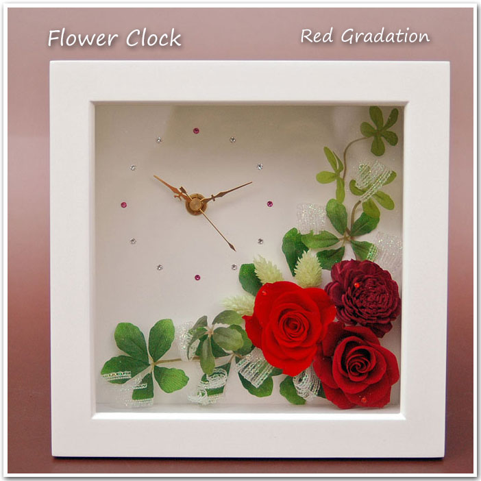 s arrange Preserved flower clock preser birthday mother 