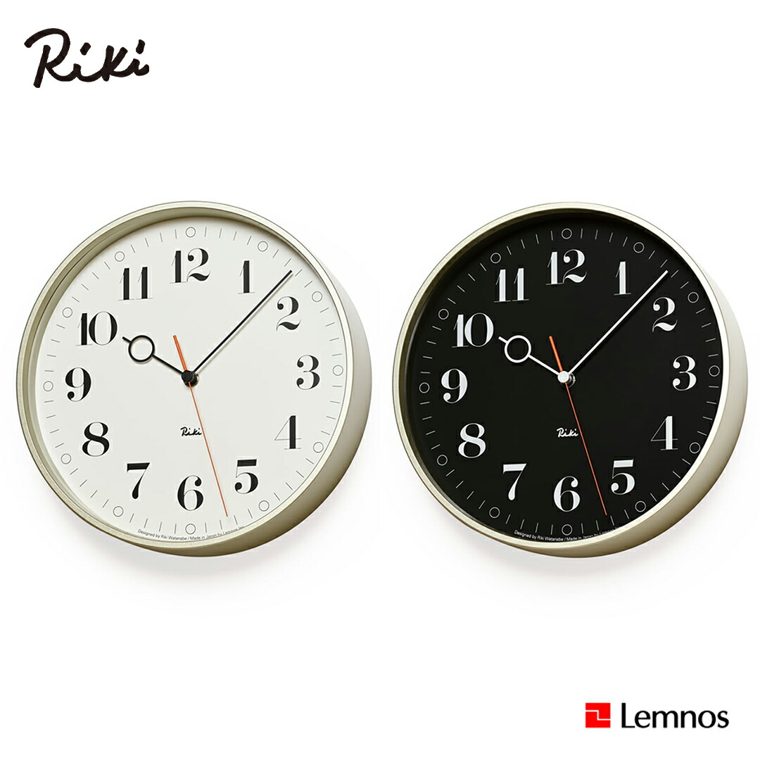 楽天市場】Lemnos / Riki clock Sサイズ / リキクロック サイズ：φ203