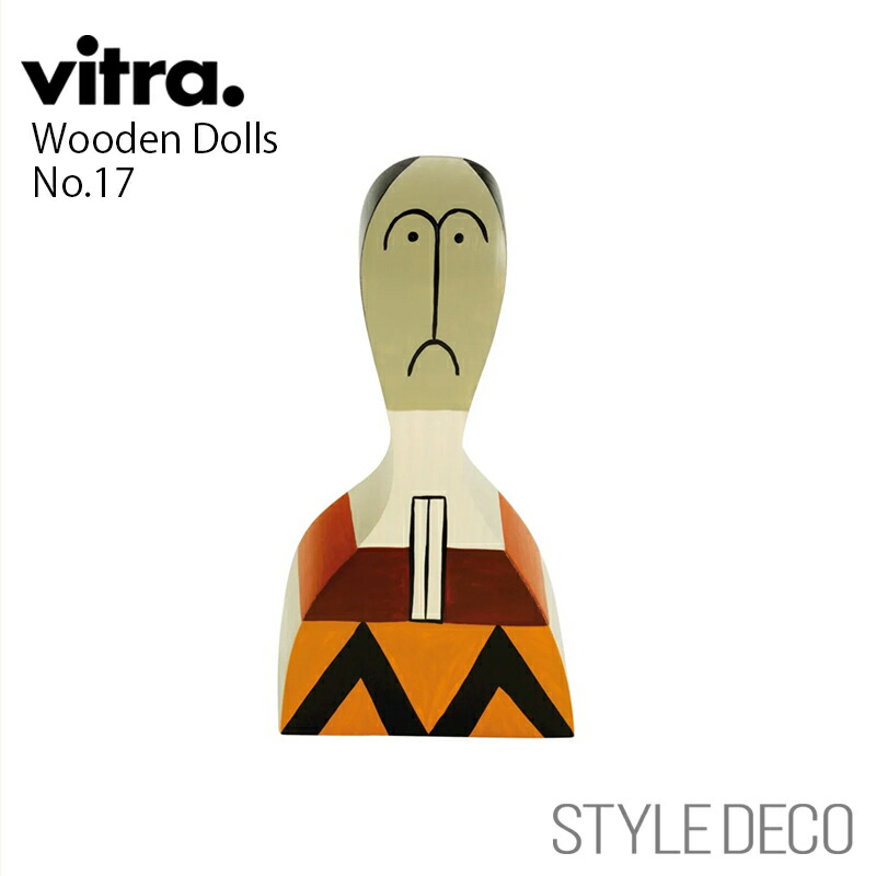 【正規取扱販売店】 Vitra / ヴィトラ Wooden Dolls No.17 ウッデン ドール No.17 木製ギフトボックス　パンフレット入り サイズ：W78×H144×D46mm デザイン：Alexander Girard（アレキサンダー・ジラード）