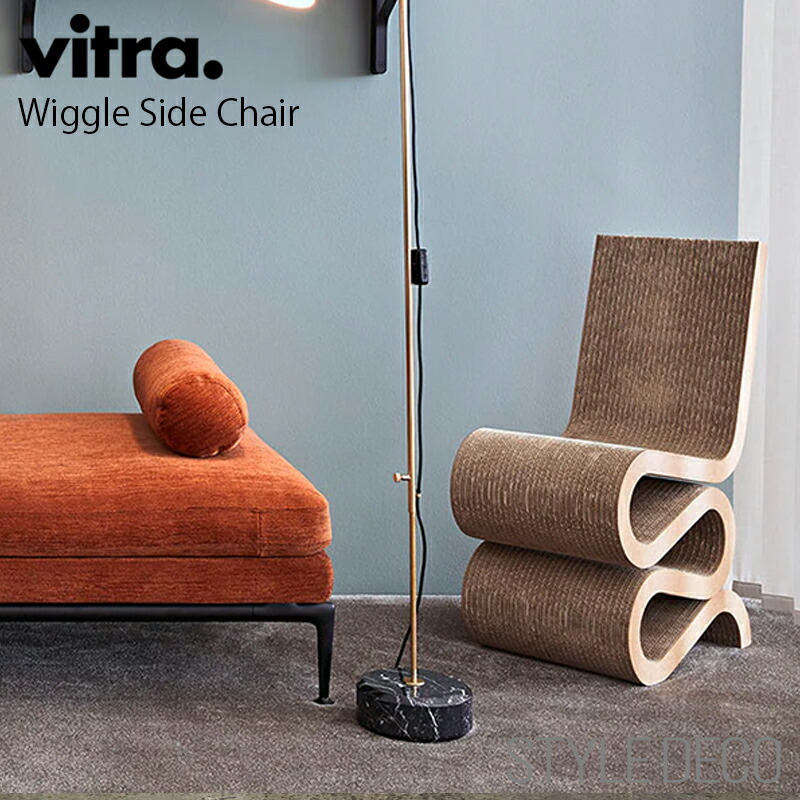 【正規取扱販売店】Vitra（ヴィトラ） Wiggle Side Chair ウィグル サイドチェア デザイン：Frank Gehry （フランク・ゲーリー） サイズ：W350×D610×H870mm・SH430ｍｍ