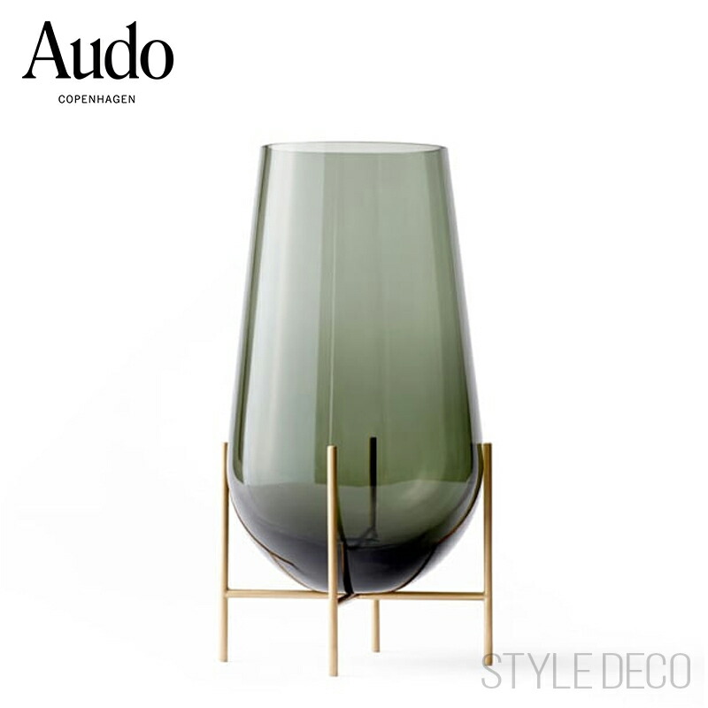 【展示品】MENU イシャスベース　Mサイズ　スモーク 楽天市場】イシャスベース 花瓶 スモーク L 【正規販売店】Audo