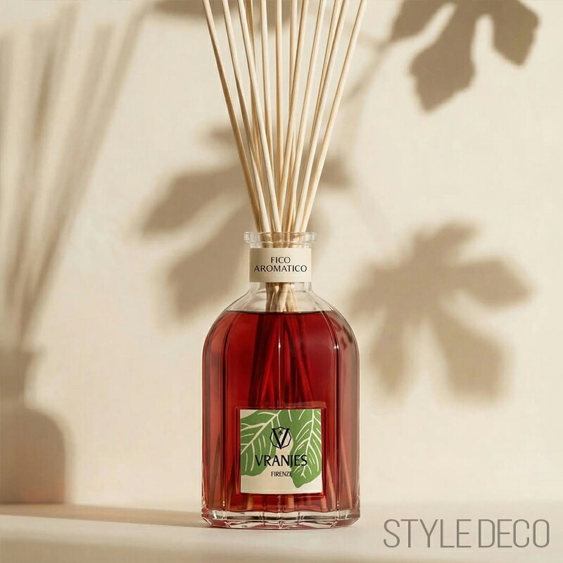 プレゼントキャンペーン【正規取扱販売店】VRANJES FIRENZE リードディフューザー FICO AROMATICO フィーコ アロマティコ 250ml・500ml ・リフィル 500ml（スティック式） ヴラニエス フィレンツェ ルームフレグランス Dr.Vranjes ドットール ヴラニエス