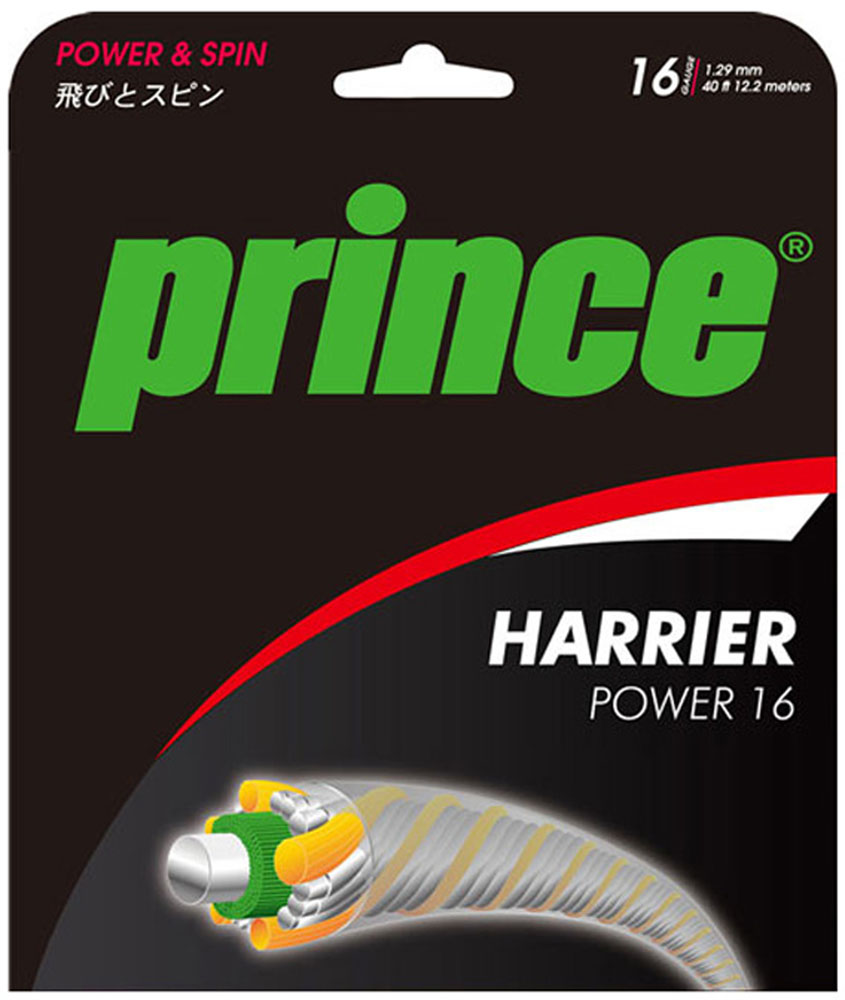 【14日20時からMAX4,000円OFF＆P15倍】 プリンス Prince テニス ハリアー パワー ナチュラル ラケット 雑品 ストリング ストリングス ガット 部活 チーム クラブ トレーニング メンテナンス 耐熱 耐磨耗性 耐久性 7JJ019