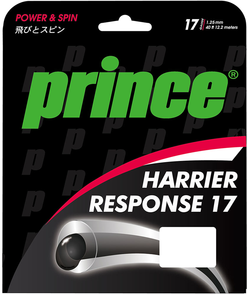 【14日20時からMAX4,000円OFF＆P15倍】 プリンス Prince テニス HARRIER RESPONSE 17 ガット テニスラケット ストリング ストリングス 部活 クラブ活動 チーム 練習 7JJ032 336