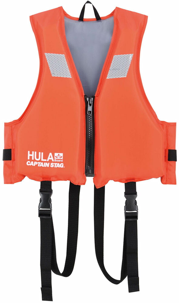 Captain Stag キャプテンスタッグアウトドアhulaフローティングベスト子供用 Rd レッド ライフジャケット フローティングベスト キッズ川 海 水遊び 安全us3012 楽ギフ 包装