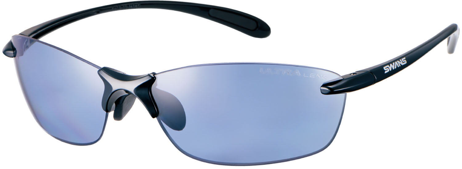 【マラソン期間ポイントアップ実施中！】 スワンズ SWANS エアレスリーフフィット Airless-Leaf fit ULTRA LENS for GOLFモデル SALF-0067 サングラス メンズ レディース 軽量 SALF0067 BK｜スポーツヒーローズ