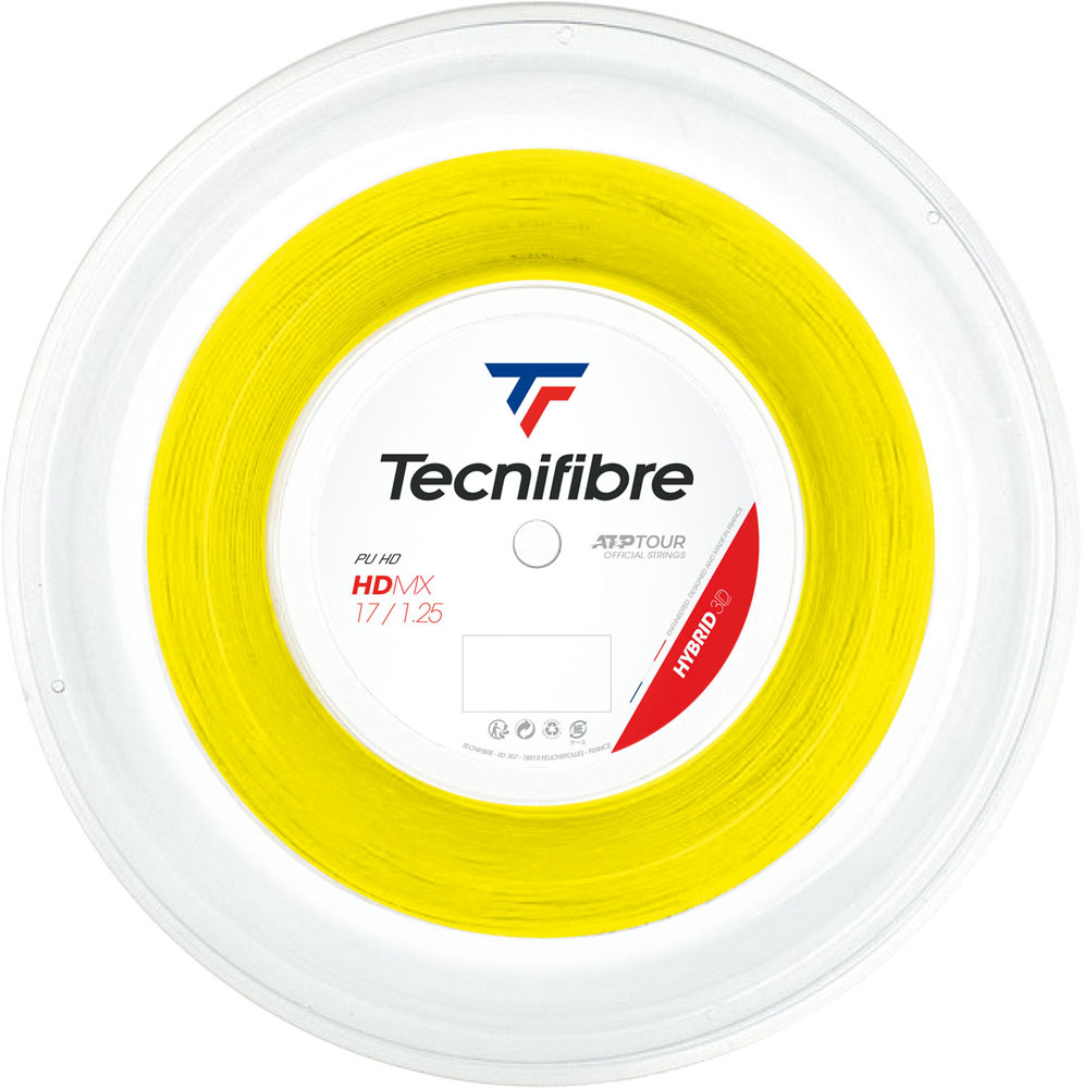 1年保証』 Tecnifibre テクニファイバーテニス硬式テニスガット BOB 200M HDMX 1．25 YELLOWTFSR300YE  fucoa.cl