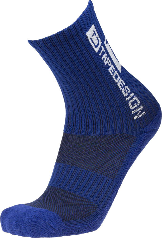 【10日までポイントアップ】 テープデザインソックス TapeDesignSocks サッカー テープデザインソックス TapeDesignSocks クラシック ブルー 24.5-30.5cm 靴下 グリップ 滑り止め すべり止め ラグビー アスリート CLASSIC5