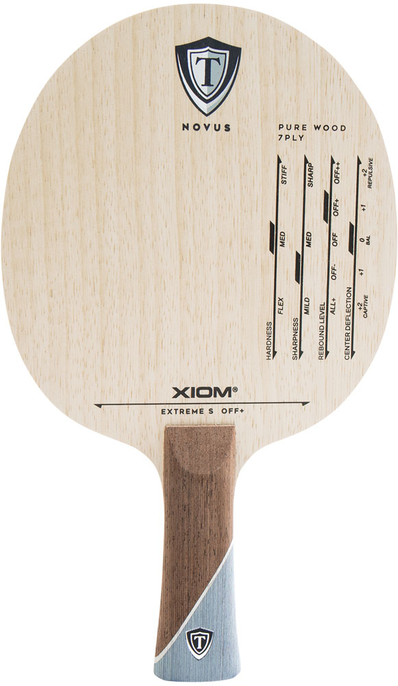 【18日はポイント全10倍】 エクシオン XIOM 卓球 エクストリームS EXTREME S 攻撃用シェークラケット FL フレア シェークハンド 7枚合板 スピード ハード トレーニング 部活 試合 入部 新入生 20701