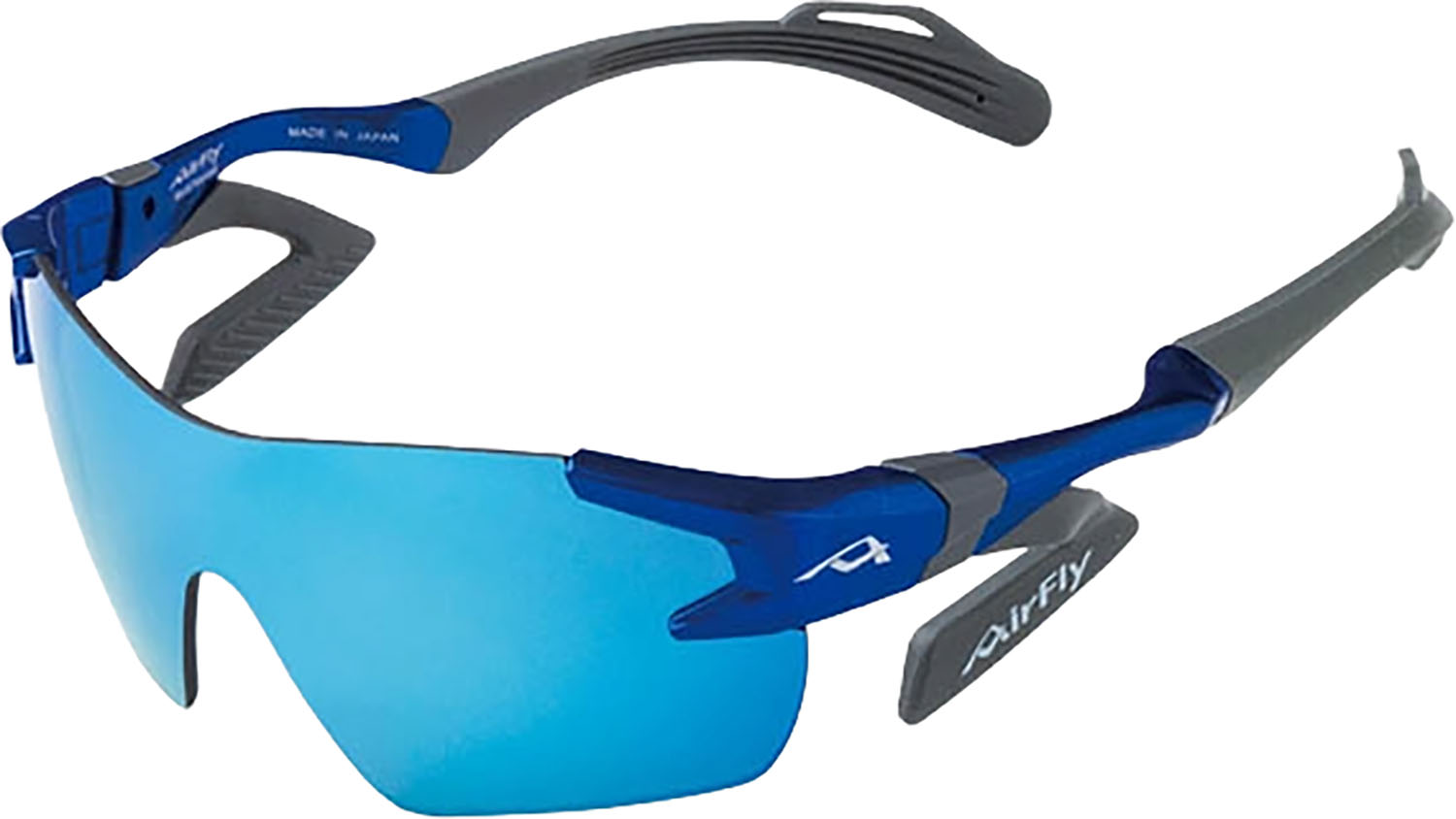 エアフライ Airfly 鼻パッドのないスポーツサングラス AF-901 C-3K BLUE ブルー メガネ 可視光線透過率12 UVカット率99以上 キッズ 子供 熱中症対策 AF901C3K 11,138円