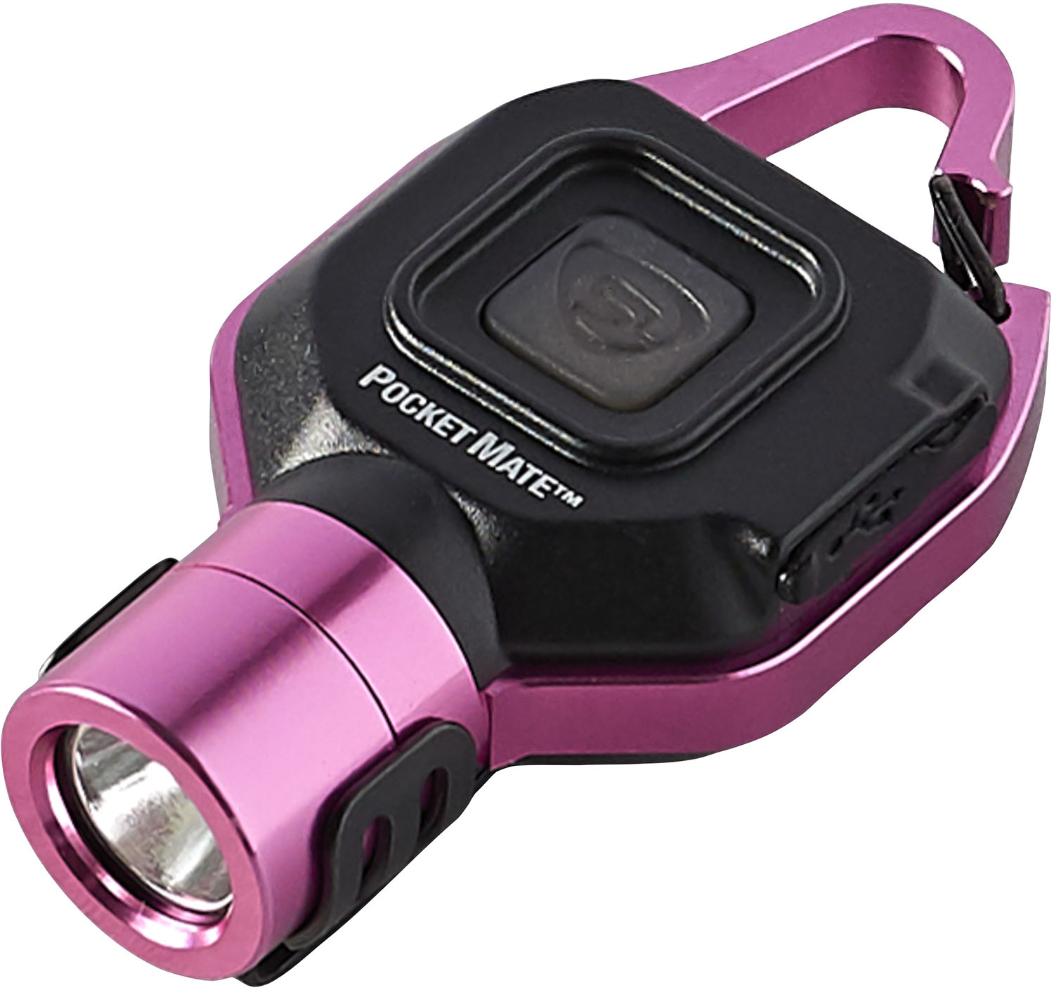 【10日までポイントアップ】 ストリームライト StreamLight アウトドア ハンズフリーライト ポケットメイトUSB ピンク 懐中電灯 携行 ハンズフリー 照明 LED USB充電式 クリップ カラビナ ランニング 夜道 超小型 SL73303000