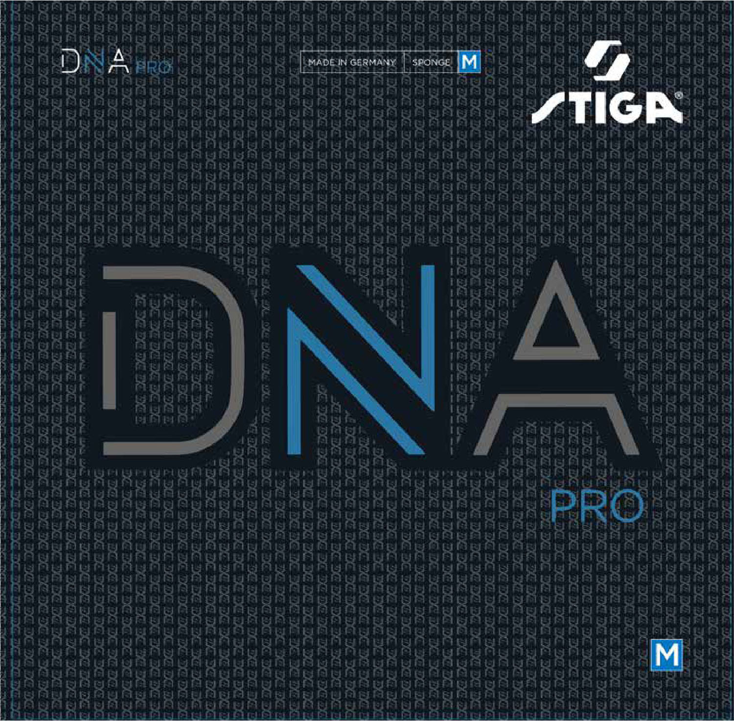 【18日はポイント全10倍】 スティガ STIGA 卓球 テンション系裏ソフトラバー DNA プロ M 黒 厚 1712020119
