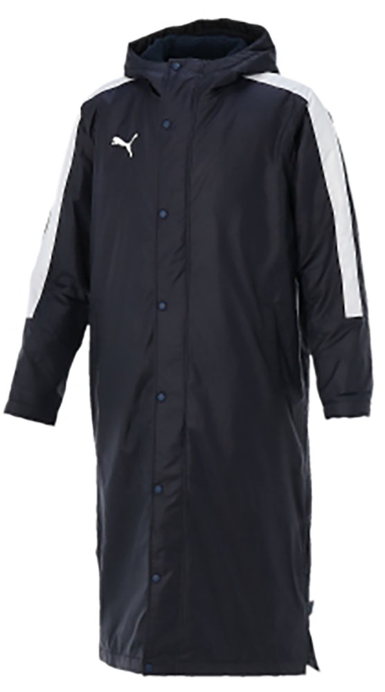 新品‼️PUMA ベンチコート ブラック　TT ESS PRO ロングダウンコート プーマ PUMA TT ESS PRO ロングボアコート ベンチコート