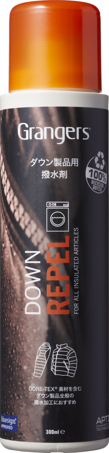 【10日までポイントアップ】 グランジャーズ Grangers アウトドア ダウン リペル 300ml ダウン専用撥水剤 洗濯機投入タイプ アパレルケア用品 1500003