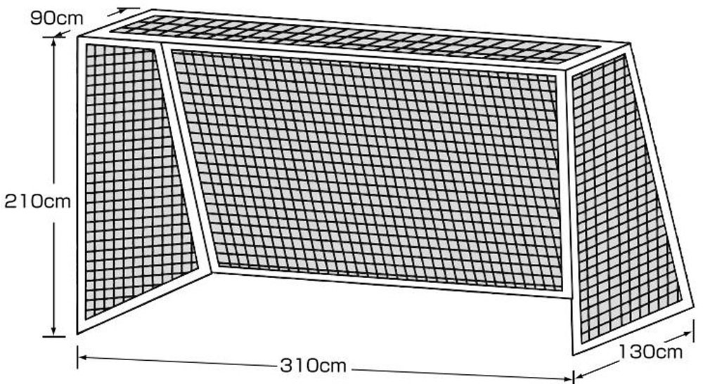 トーエイライト TOEI LIGHT フットサル ハンドゴールネット B-2562