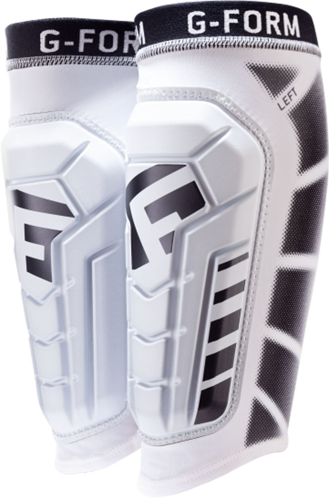 【18日はポイント全10倍】 ジーフォーム G-FORM サッカー PRO-S VENTO シンガード White/White S 脛当て すね当て レガース 保護 衝撃吸収 プロテクター サポーター 軽量 コンプレッション VS4716063