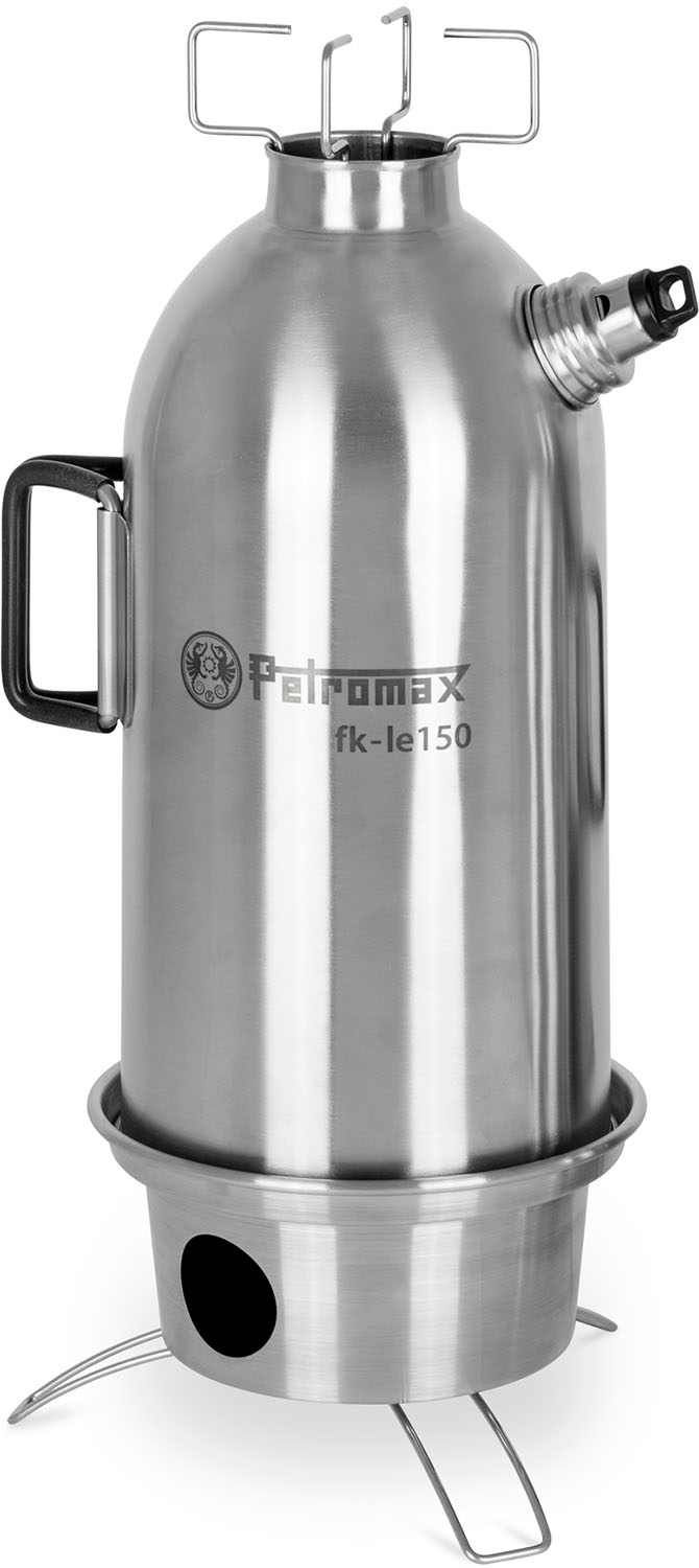 【14日20時からMAX4,000円OFF＆P15倍】 ペトロマックス Petromax アウトドア ファイヤーケトルステンレススチール le150 13881