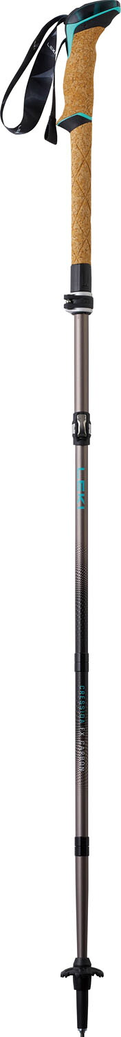 【14日20時からMAX4,000円OFF＆P15倍】 レキ LEKI アウトドア クレシダ FX カーボン レディース トレッキングポール ストック ステッキ ポール 軽量 登山 トレッキング ハイキング 山登り カーボン 女性 1300481 100