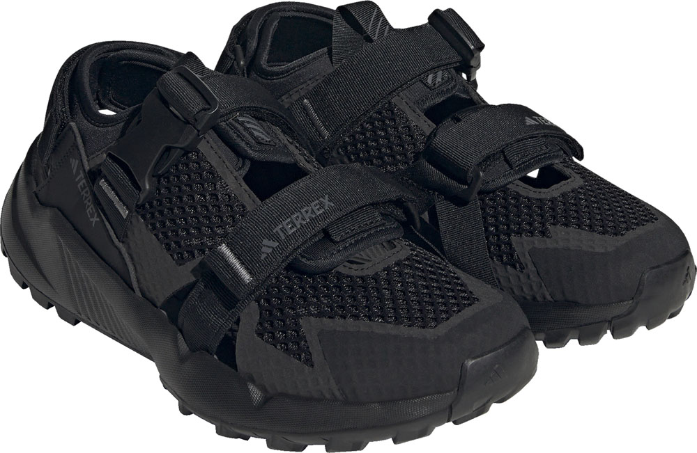 【14日20時からMAX4,000円OFF＆P15倍】 アディダス adidas アウトドア TERREX HYDROTERRA AT サンダル ユニセックス レギュラーフィット バックル付き 涼しい 夏 サマー ハイキング オールテレインタイプ トレイル IF7596