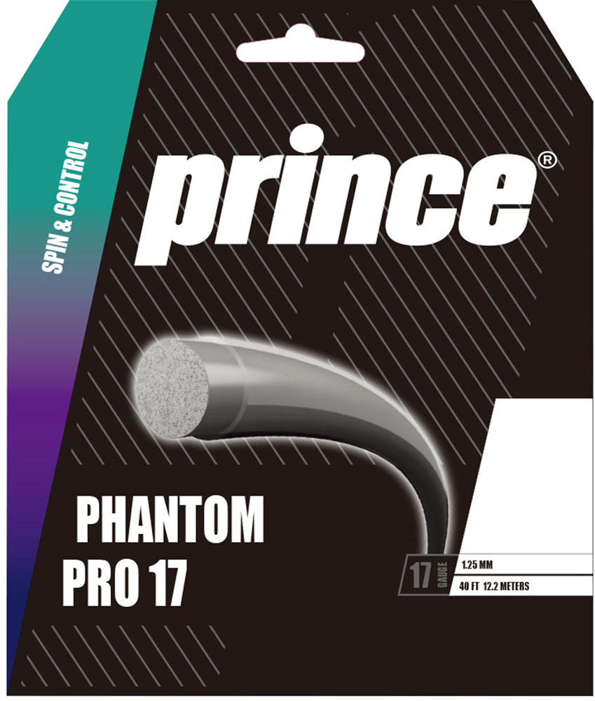 【10日までポイントアップ】 プリンス Prince テニス PHANTOM PRO 17 硬式 ガット ストリング 部活 クラブ ポリエステル ポリガット 競技者向け ハイパワー 試合 練習 大会 トレーニング 7JJ036