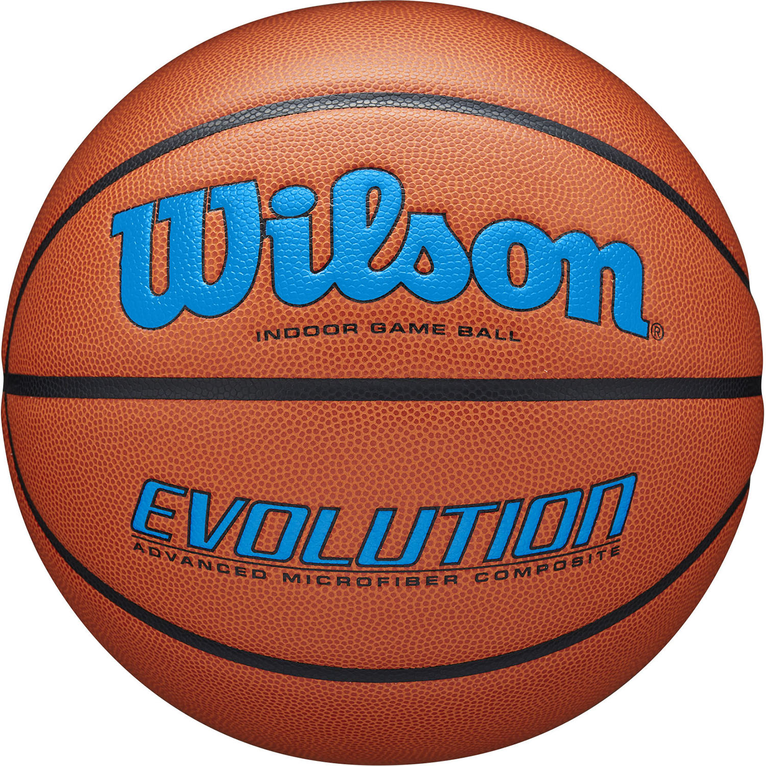 【19日20時から！ポイント15倍！】 ウイルソン Wilson バスケット EVOLUTION ゲームボール オレンジ/ロイヤル NFHS承認 7号球 フープ ケイジャー 屋内 男子 中学生 高校生 大学生 一般 NBA 合成皮革 部活 0595XB0704｜スポーツヒーローズ
