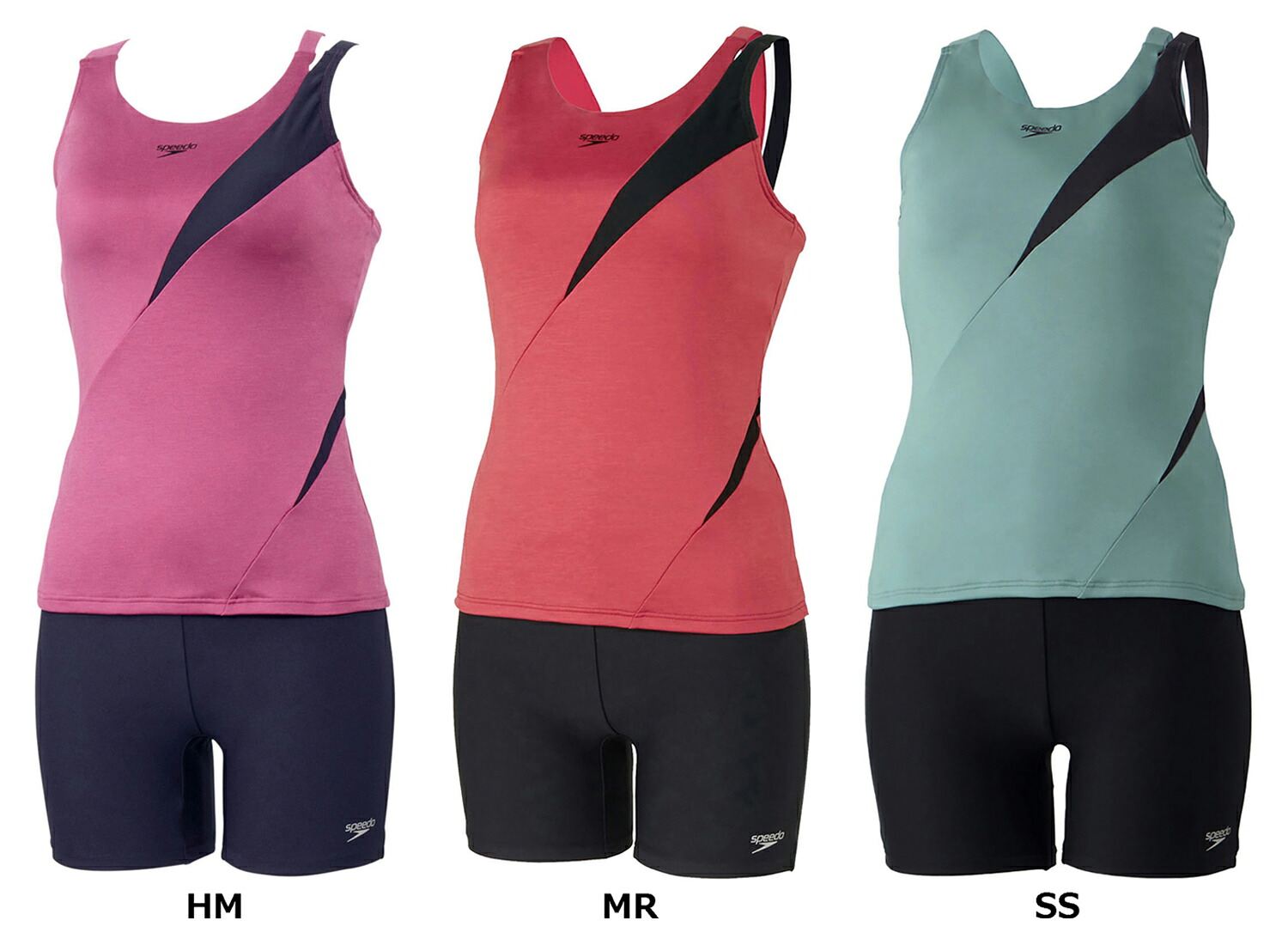 【14日20時からMAX4,000円OFF&P15倍】 スピード Speedo スイミング ディアゴナセパレーツ レディース Diagona Separates 水泳 水着 スイムウェア セパレート 差し込み型カップ付き UVカット フィットネス SFW22215