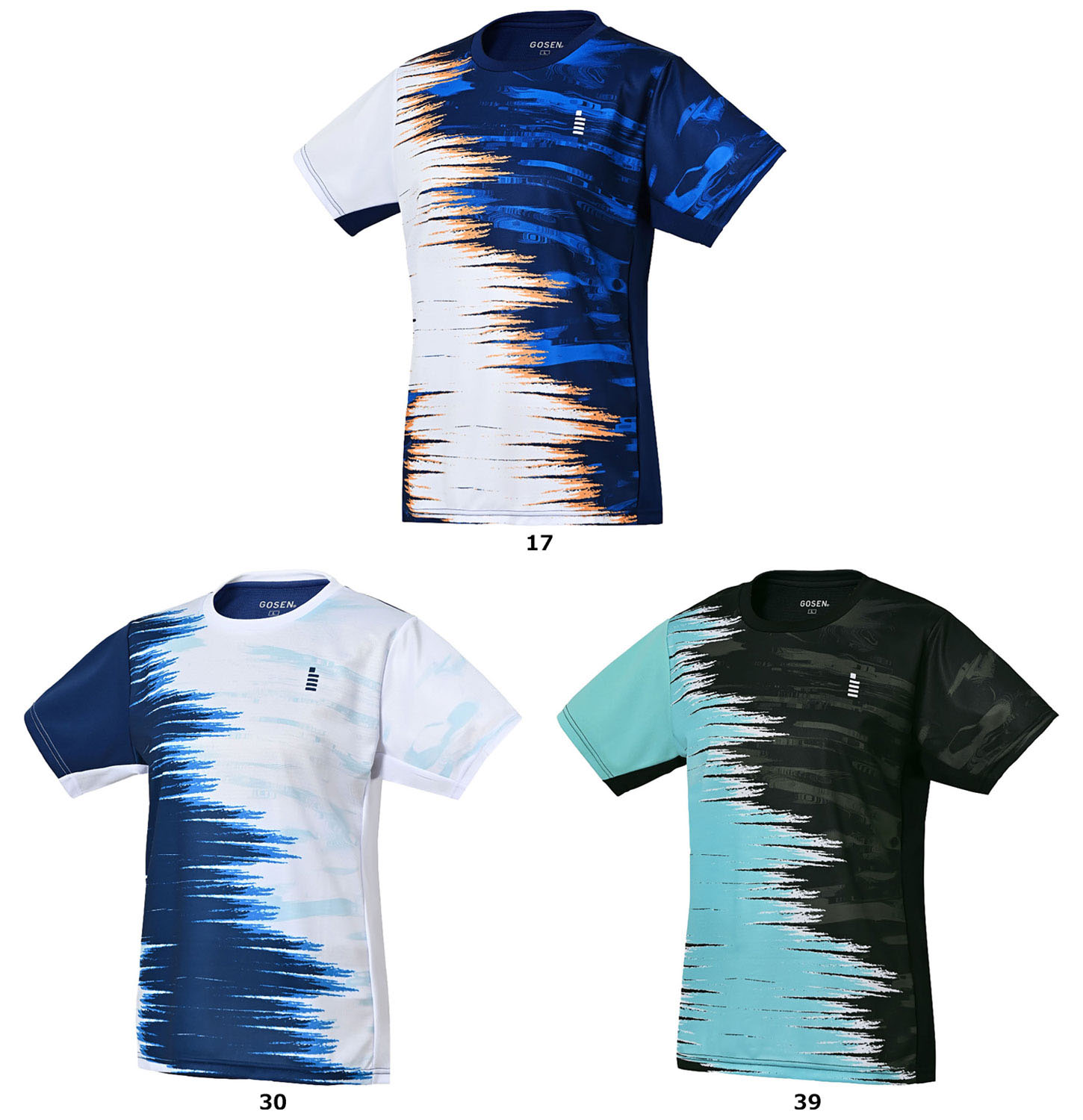 【18日はポイント全10倍】 ゴーセン GOSEN テニス レディースゲームシャツ トップス 半袖Tシャツ 吸汗速乾 消臭機能 日本ソフトテニス連盟審査合格品 日本バドミントン協会審査合格品 着替え 部活 クラブ活動 T2511