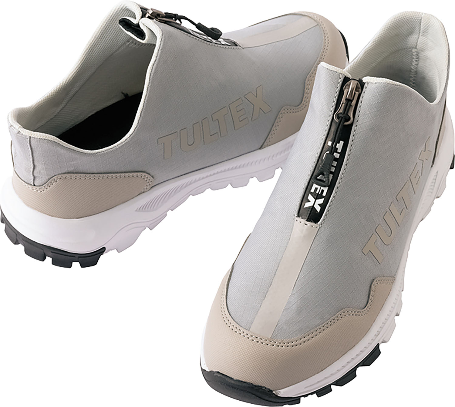 【10日までポイントアップ】 タルテックス TULTEX セーフティシューズ スニーカー 軽量 センターファスナー 脱着簡単 安全靴 飲食店 工場 食品 厨房 作業靴 滑りにくい メンズ 男性 レディース 女性 大人 51671