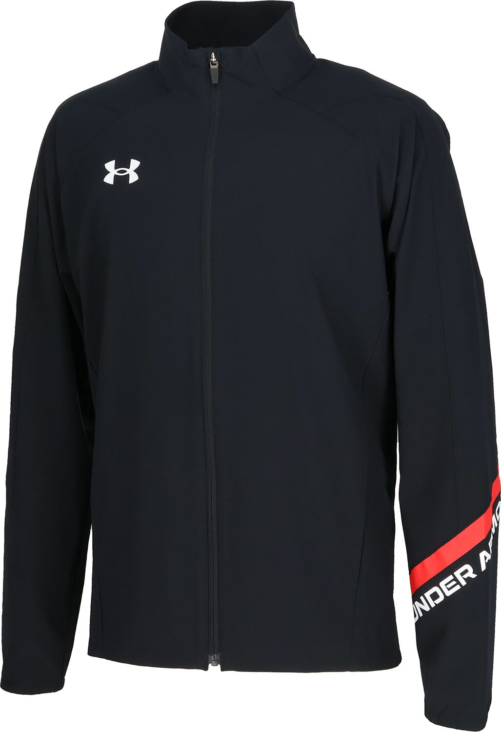 【14日20時からMAX4,000円OFF&P15倍】 アンダーアーマー UNDER ARMOUR UAウーブン フルジップ ジャケット メンズ ジャージ トップス 上着 長袖 トレーニングウェア 吸汗 部活 クラブ 運動 ジム ドライ 練習着 シンプル 6015050