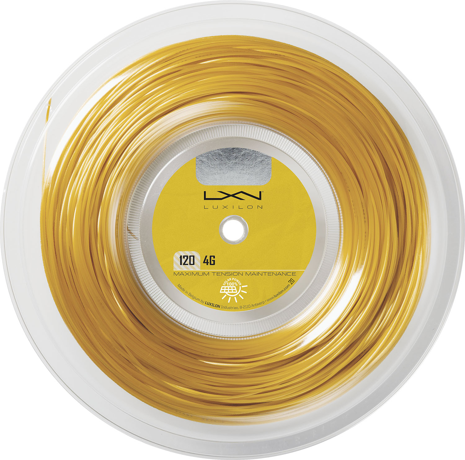 【18日はポイント全10倍】 ウイルソン Wilson テニス LUXILON 4G 120 200M REEL GOLD 120 WR83133011 19,783円