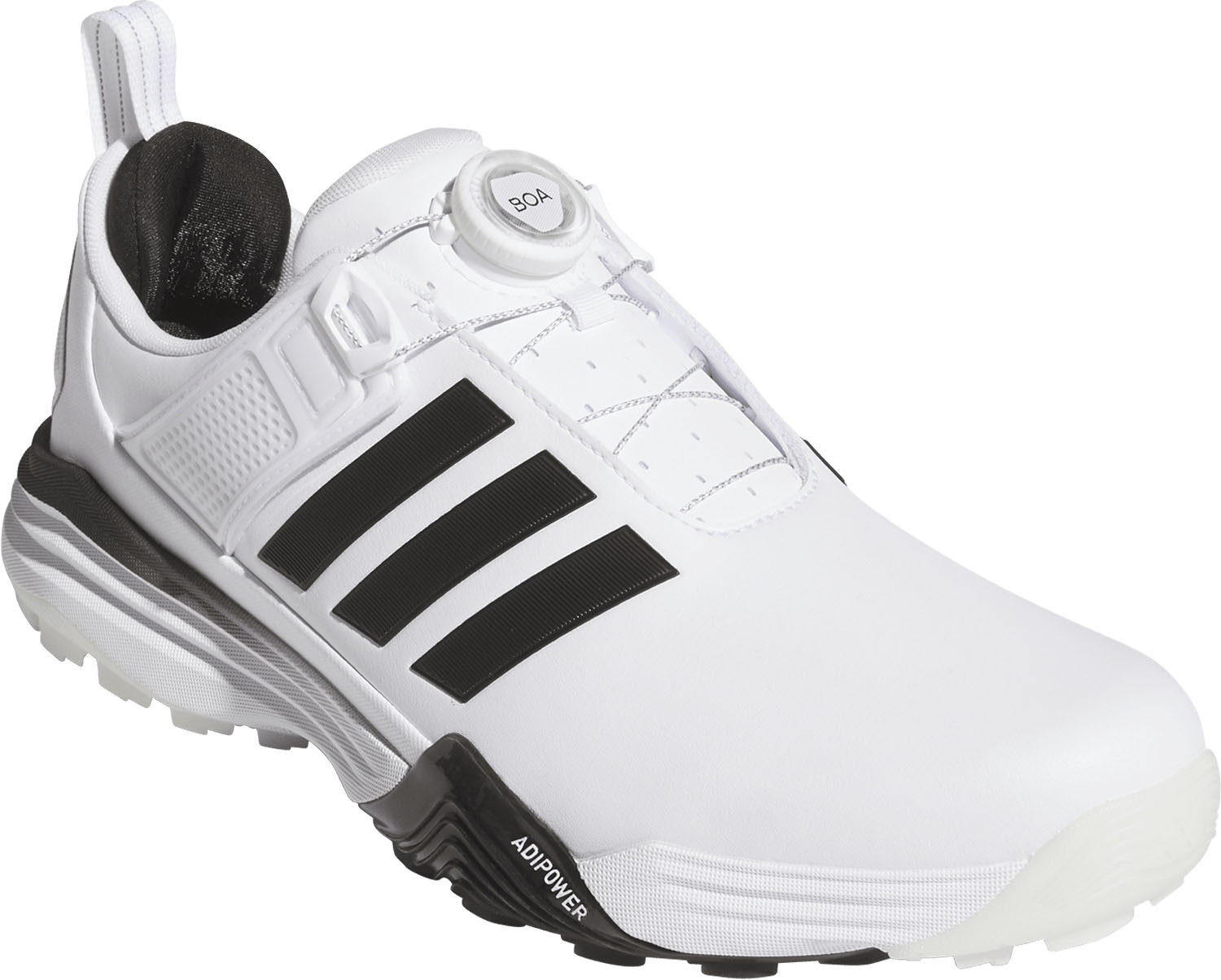 【14日20時からMAX4,000円OFF＆P15倍】 アディダス adidas ゴルフ アディパワー26ボア スパイクレス スパイク 靴 シューズ サポート性 反発力 安定性 ワイドフィット 長時間 快適 ラウンド コース コンペ 打ちっぱなし OOM30