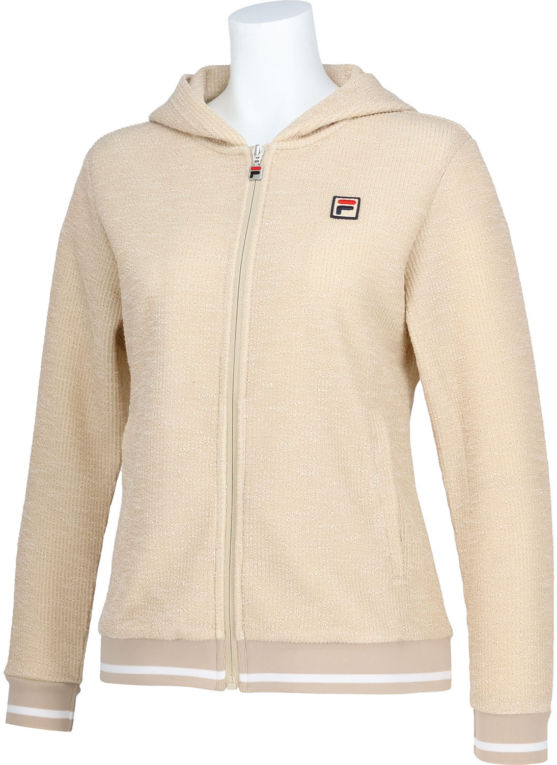 【マラソン期間ポイントアップ実施中!】 フィラ FILA テニス フルジップパーカー レディース ウィメンズ 女性 テニスウェア アウター 羽織り ジャケット 吸水速乾 UVカット 紫外線対策 パイル 移動着 肌触り 心地良い CZ6SGW020|スポーツヒーローズ