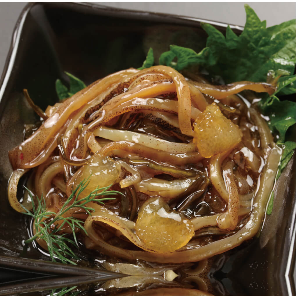 【P+2倍 4日20:00-10日1:59迄】 松前漬 するめ 函館 750g (150g×5) しおからの兼八 北海道 イカ 小分け 松前漬け 珍味 産地直送 函館市 お歳暮 ギフト 株式会社はるか