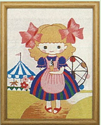 楽天市場】東京文化刺繍キット No778 ガーベラ 1号額付き : ビワミンと