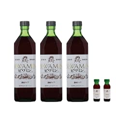 楽天市場】【送料無料！】健康ぶどう酢ビワミン1.8L×2本【100ML3本