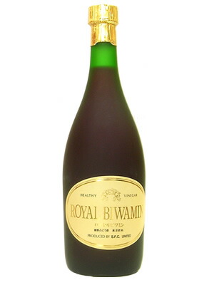 楽天市場】健康ぶどう酢 ロイヤルビワミン 720ml : トータル