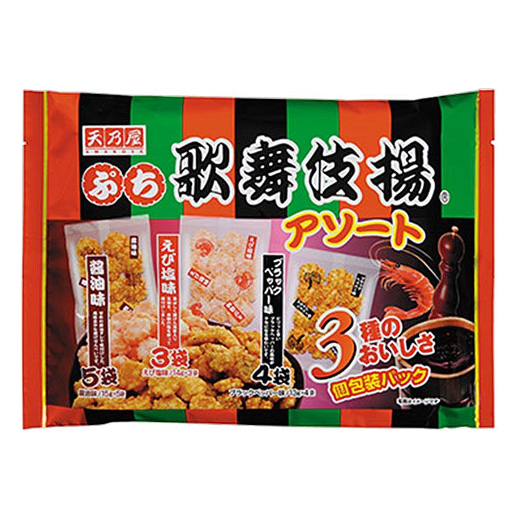 市場 天乃屋 9枚×12入：菓子の新商品はポイポイマーケット 瑞夢しょうゆ味 歌舞伎揚