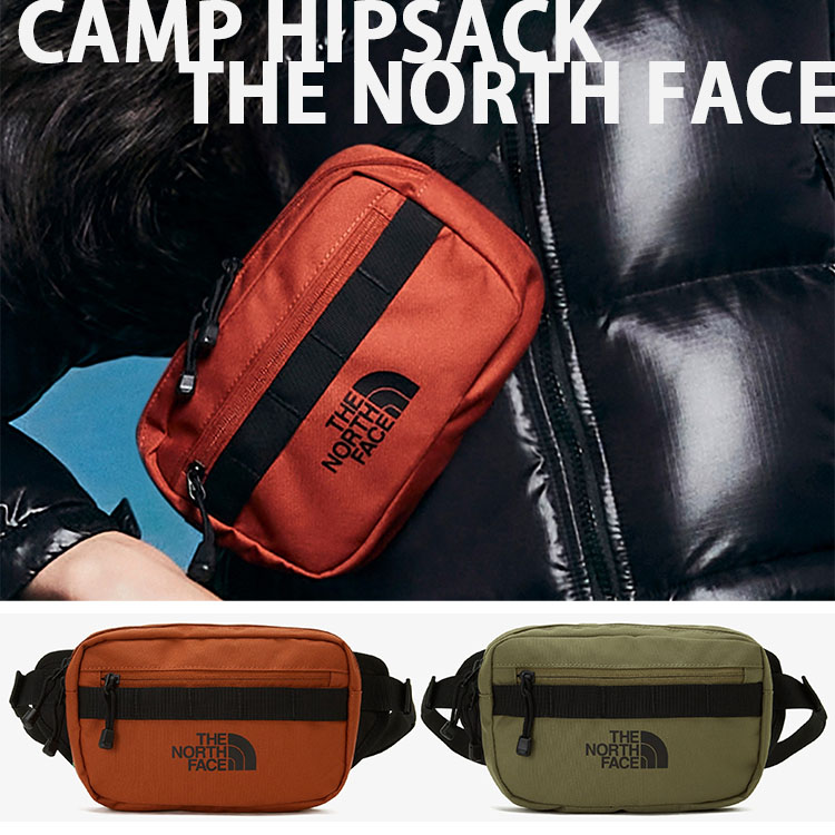 THE NORTH FACE ノースフェイス ショルダーバッグ CAMP HIPSACK ボディバッグ ショルダーポーチ ORANGE OLIVE 肩掛けバッグ 斜め掛けバッグ ポーチ WHITELABEL オレンジ オリーブ NN2HP64B/C 7,495円