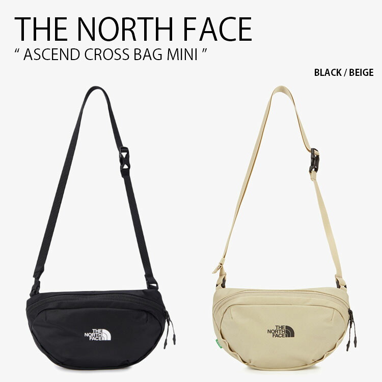 THE NORTH FACE ノースフェイス ショルダーバッグ ASCEND CROSS BAG MINI アセンド クロス バッグ ミニ ミニバッグ ロゴ カジュアル ストリート ブラック ベージュ メンズ レディース 男性用 女性用 男女共用 NN2PQ51A/B