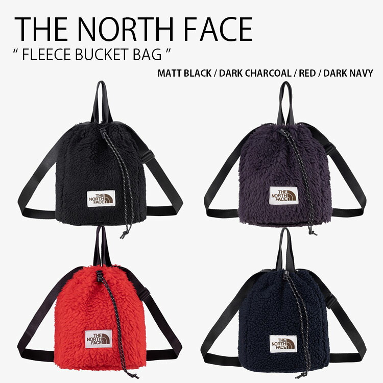 THE NORTH FACE 北の方人間の顔 ショルダーバッグ FLEECE BUCKET BAG フリース 井戸釣瓶 御徒面子 トートバッグ 合切袋御徒面子 差し交わす御徒面子 御徒面子 ロゴタイプ 心地好い 表どおり WHITELABEL メンズ レディース 成人男性用 成人女性用 男女共用 NN2PQ81J/K/L/M