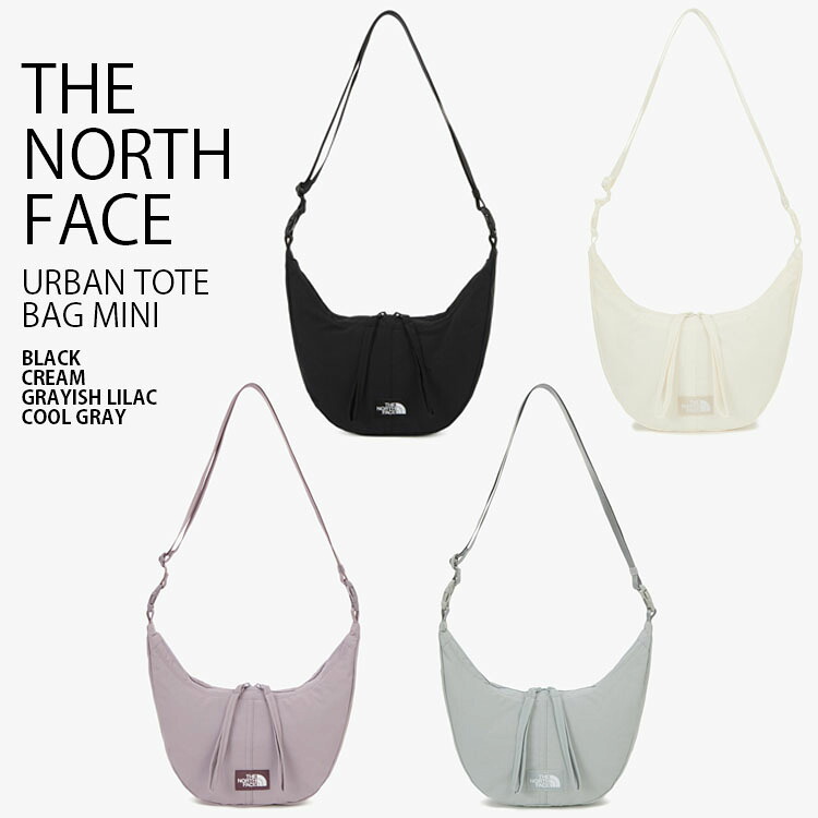 THE NORTH FACE ノースフェイス ショルダーバッグ URBAN TOTE BAG MINI アーバン トート バッグ ミニバッグ クロスバッグ ロゴ カジュアル ストリート ブラック アイボリー パープル グレー メンズ レディース 男性用 女性用 男女共用 NN2PR28A/B/C/D