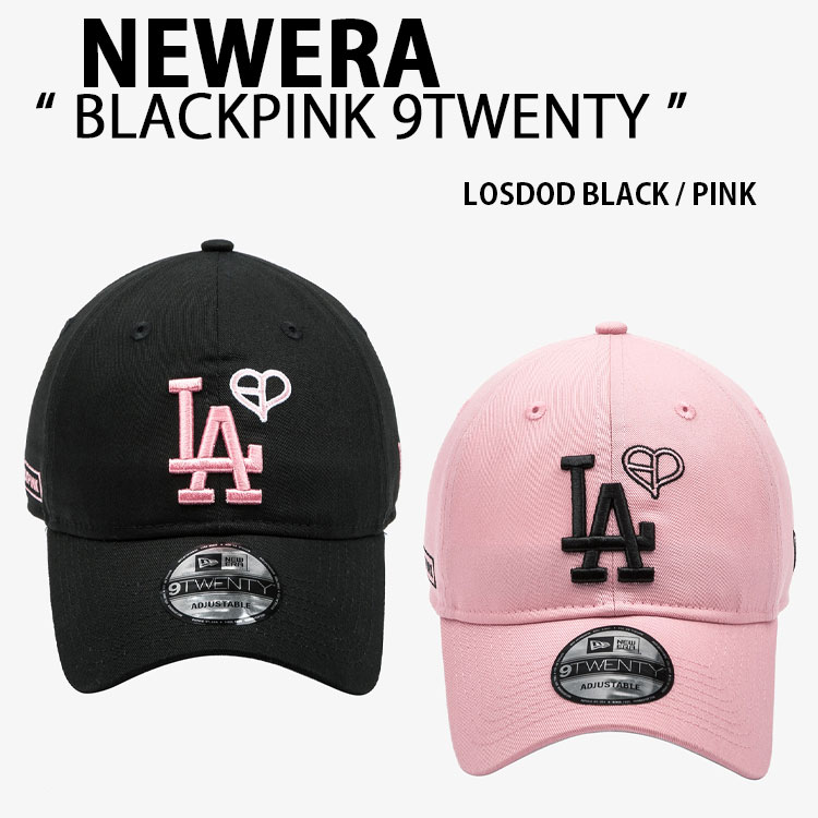 NEWERA x BLACK PINK x MLB 9TWENTY ピンク NEW ERA X MLB X BLACKPINK
