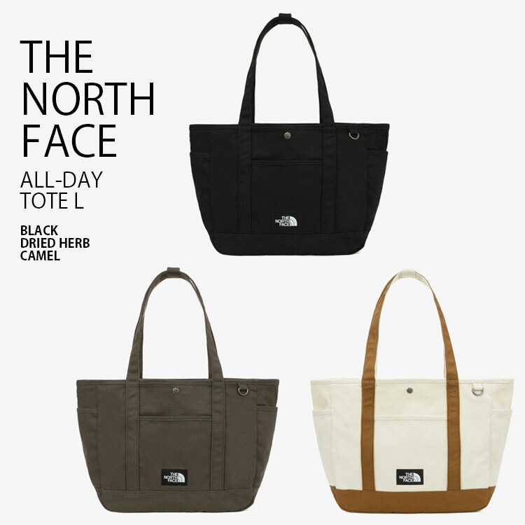 THE NORTH FACE ノースフェイス ショルダーバッグ ALL-DAY TOTE L オールデイ トート バッグ ロゴ カジュアル ストリート 通勤 通学 A4収納 ブラック グレーカーキ アイボリー ブラウン メンズ レディース 男性用 女性用 男女共用 NN2PR69A/B/C 13,111円