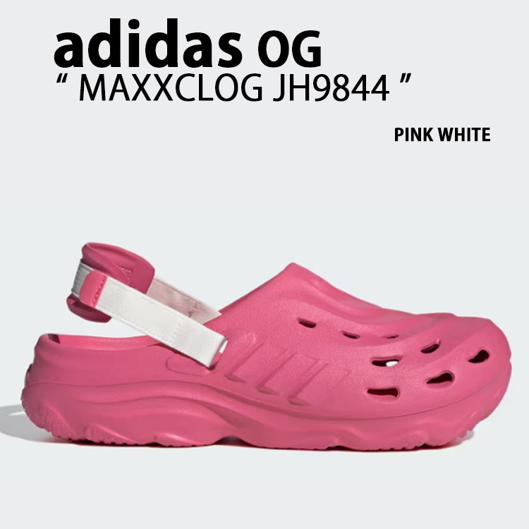 adidas アディダス サンダル MAXXCLOG JH9844 PINK WHITE ピンクホワイト メンズ レディース【中古】未使用品｜select store LAILAC 13,344円