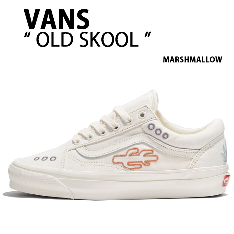 VANS バンズ スニーカー OLDSKOOL DESERT FLORAL MARSHMALLOW VN000CY2FS8 年寄りの学校 デザートフローラル マシマロ メンズ レディース 成人男性用 お上さん用