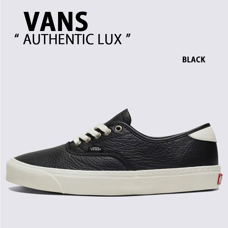 VANS バンズ スニーカー AUTHENTIC LUX BLACK VN000CZKBLK オーセンティック ラックス シューズ ブラック メンズ レディース