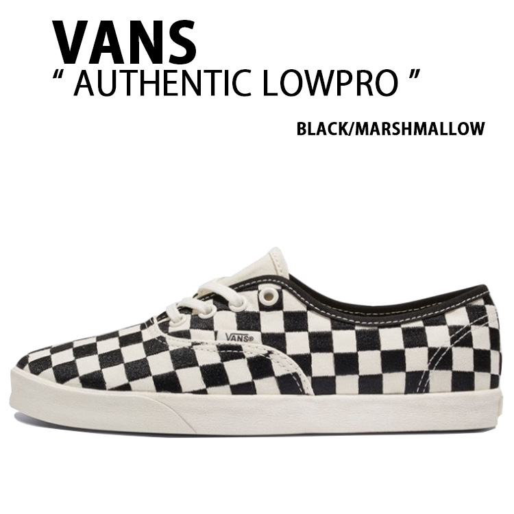 VANS バンズ スニーカー  AUTHENTIC LOWPRO  BLACK MARSHMALLOW VN000D041KP オーセンティック 置き目労働者階級 黒いこと マシマロ メンズ レディース 成人男性用 御上さん用