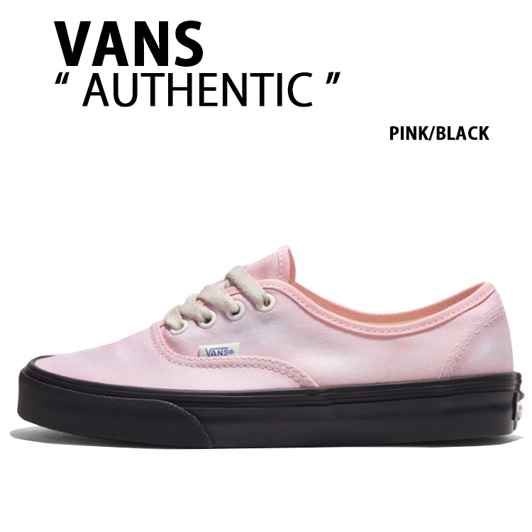 VANS バンズ スニーカー AUTHENTIC PINK BLACK VN0A2Z3ZPIB オーセンティック ピンク ブラック メンズ レディース 男性用 女性用|select store LAILAC
